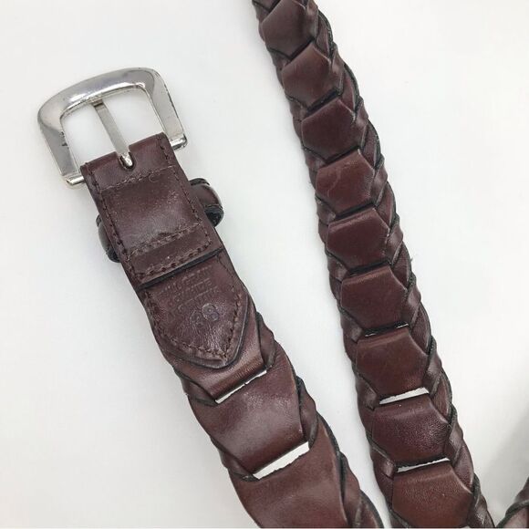 Argentinian Full Grain Cowhide Leather Loop Chain Belt - Picture 8 of 13